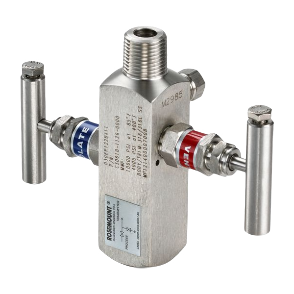 Rosemount™ 306 In-Line Manifold 0306RT12BA11 — Промышленные компоненты