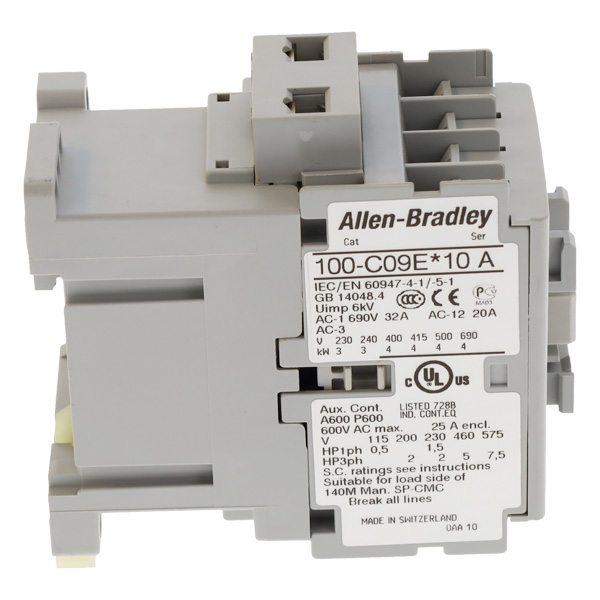 Allen Bradley IEC 9A Contactor 100-C09EJ10 — Промышленные компоненты