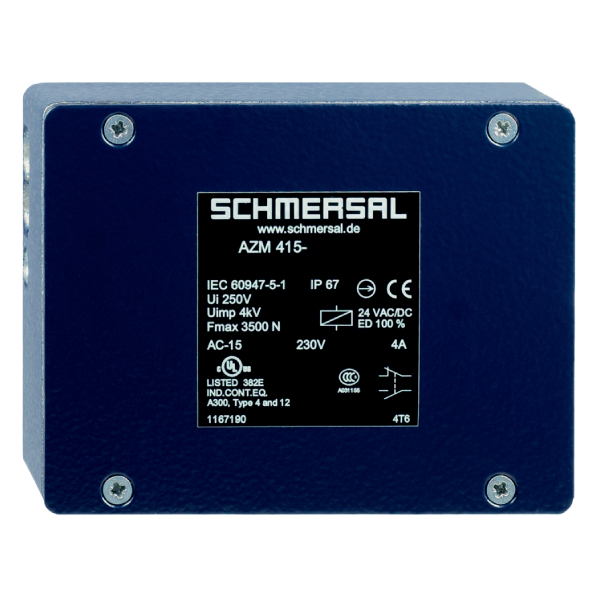 Schmersal AZM 415-02/11ZPK 24VAC/DC 101174507 — Промышленные компоненты