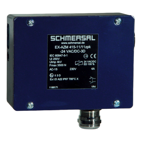 Schmersal EX-AZM 415-02/02ZPKA 24VAC/DC-3D 101194202 — Промышленные компоненты