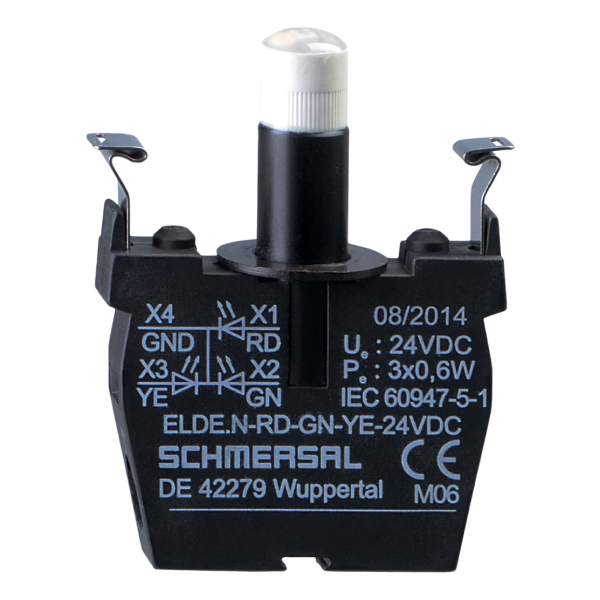 Schmersal ELDE.N-RD-GN-YE-24VDC 103007951 — Промышленные компоненты