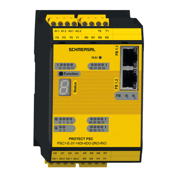 Schmersal PSC1-E-37-14DI-4DO-2RO-RIO 103008459 — Промышленные компоненты