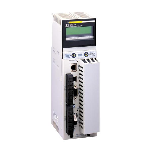 Modicon Unity Hot Standby Processor with Multimode Ethernet 140CPU67260 — Контроллеры и ПЛК