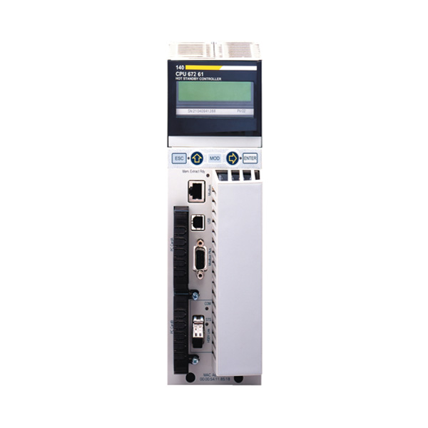 Modicon Unity Hot Standby Processor with Single Mode Ethernet 140CPU67261 — Контроллеры и ПЛК