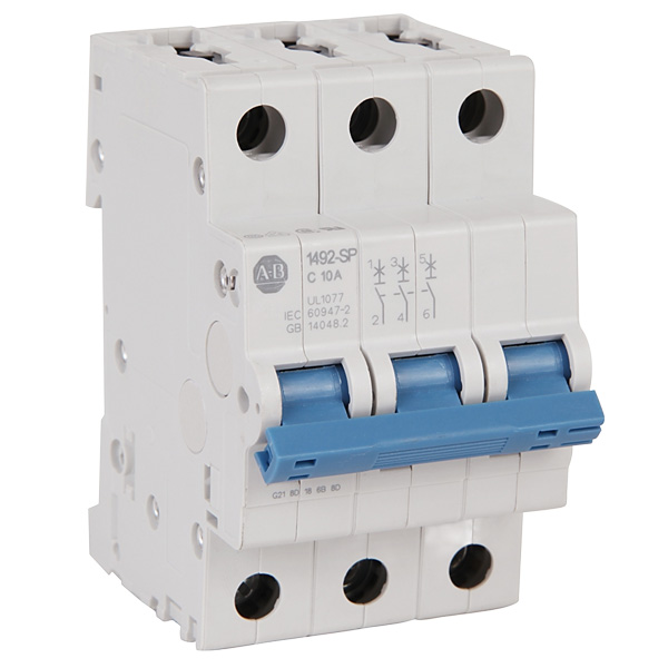 Allen Bradley Miniature Circuit Breaker Supplementary Protector 10 A 1492-SPM3D100 — Промышленные компоненты