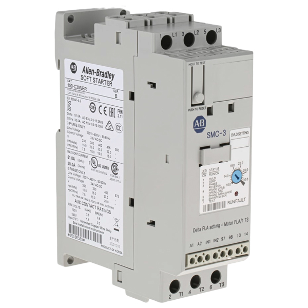 Allen Bradley 15 kW Soft Starter 150-C30NBR — Промышленные компоненты