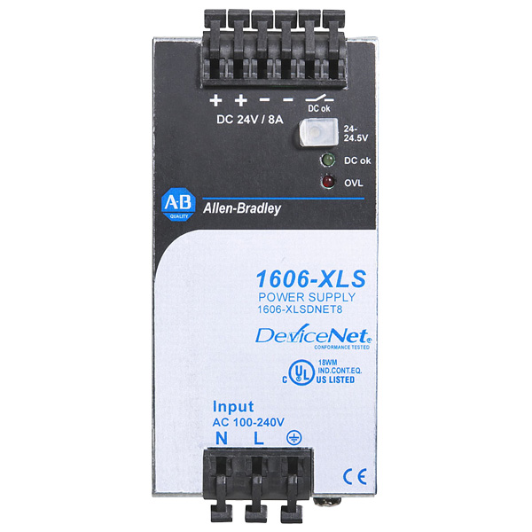 Allen Bradley Power Supply 1606-XLSDNET8 — Источники питания