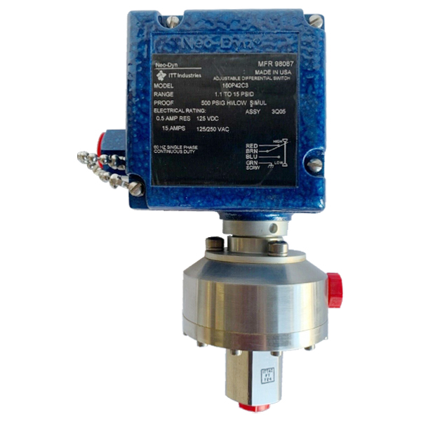 ITT Neo-Dyn Pressure Switch 160P16C3 — Реле и датчики давления