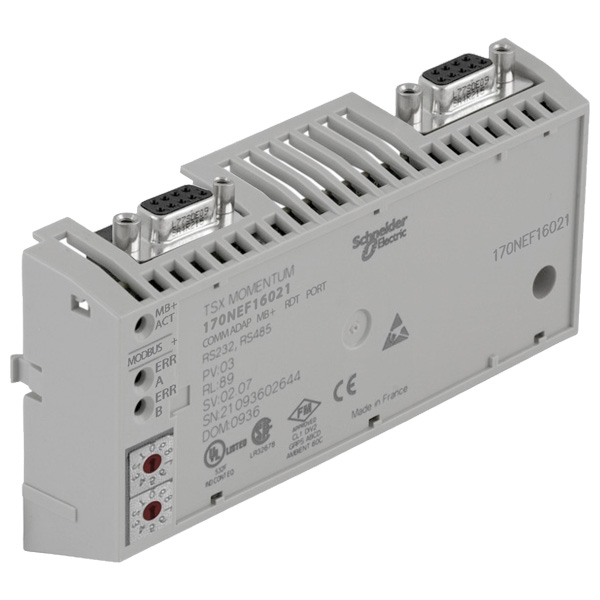 Modicon Modbus Plus Communication Adapter 170PNT11020 — Кабели и соединители