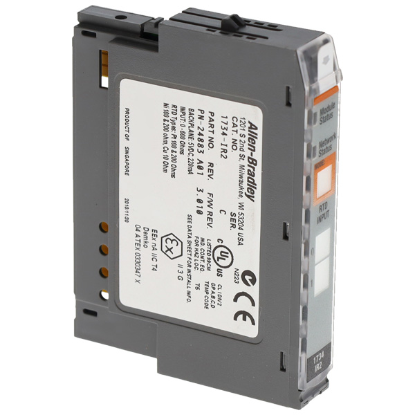 Allen Bradley 24V DC 2 Channel RTD Input Module 1734-IR2 — Температура и термопары