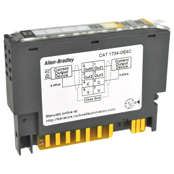 Allen Bradley POINT I/O 4 Point Analog Output Module 1734-OE4C — Модули ввода-вывода