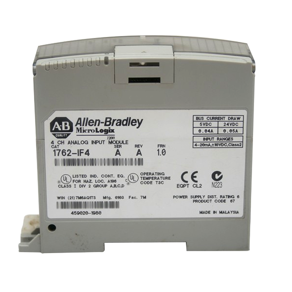 Allen Bradley MicroLogix Analog Input Module