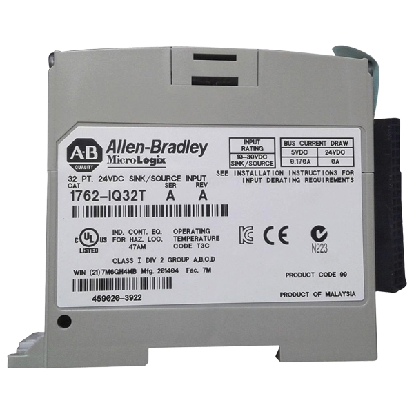 Allen Bradley MicroLogix 1762 DC Input Module 1762-IQ32T — Модули ввода-вывода