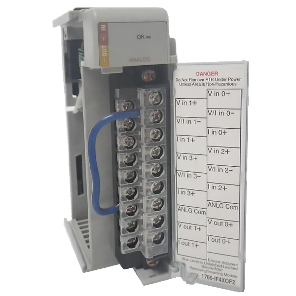 Allen Bradley Compact™ 8-Bit Low Resolution Analog I/O Combination Module 1769-IF4XOF2 — Модули ввода-вывода