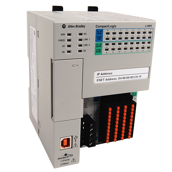 Allen Bradley CompactLogix 5370 Controller 1769-L18ER-BB1B — Контроллеры и ПЛК
