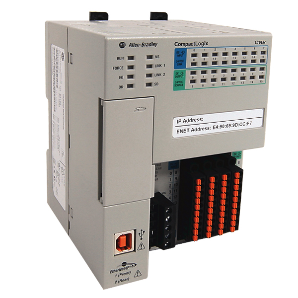 Allen Bradley CompactLogix 5370 Ethernet Controller 1769-L19ER-BB1B — Контроллеры и ПЛК