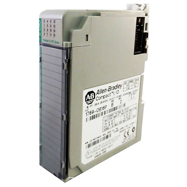Allen Bradley CompactLogix DC Digital Compact Output Module 1769-OB16P — Модули ввода-вывода