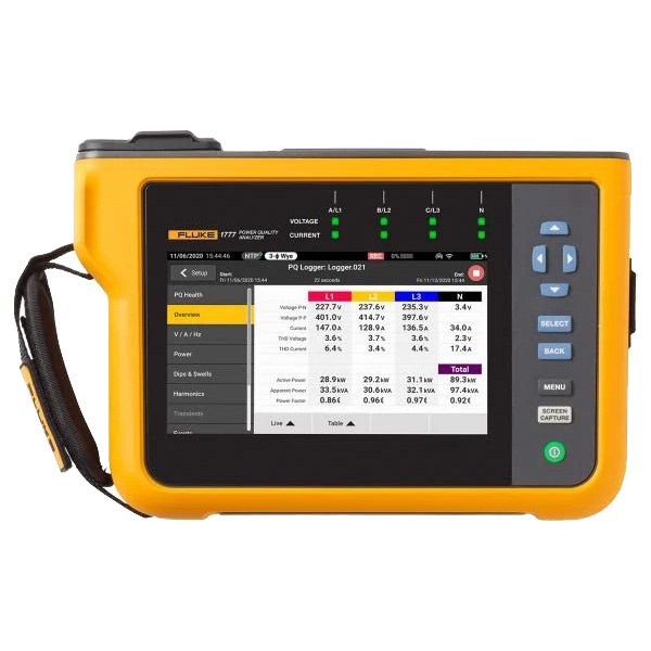 Fluke 1770 Series Three-Phase Power Quality Analyzers Energy Analyze Plus 1773/CN — Промышленные компоненты