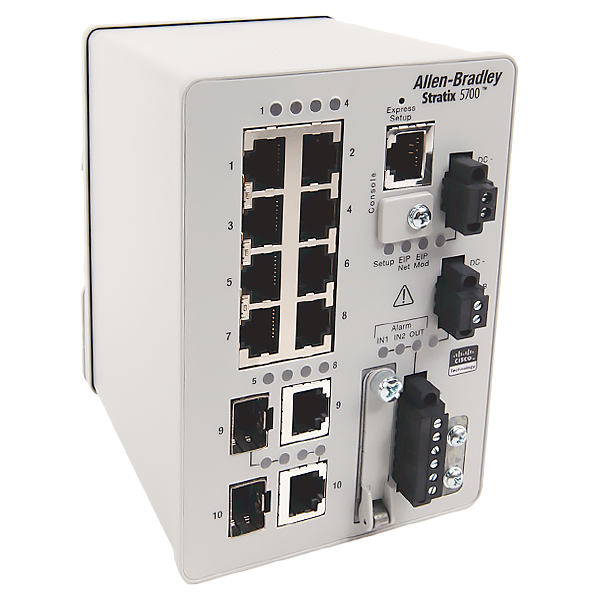 Allen Bradley Stratix 5700 Managed EtherNet Switch 1783-BMS10CA — Промышленные сети