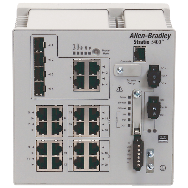 Allen Bradley Stratix 5400 Managed EtherNet Switch 1783-HMS16TG4CGR — Промышленные сети