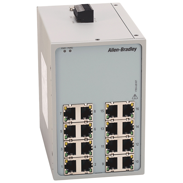 Allen Bradley Stratix 2000 Ethernet Unmanaged Switch 1783-US16T — Промышленные сети