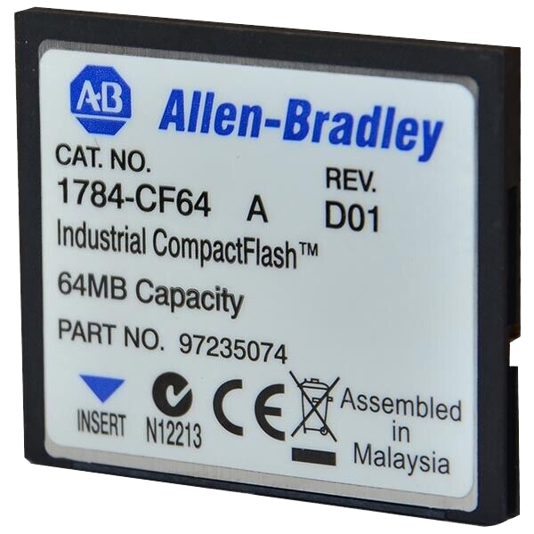 Allen Bradley CompactFlash Memory Card 1784-CF64 — Модули ввода-вывода