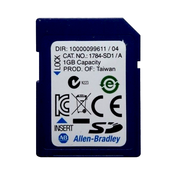 Allen Bradley Memory Card 1784-SD1 — Модули ввода-вывода