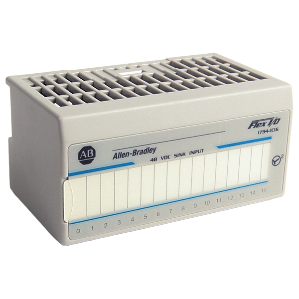 Allen Bradley FLEX I/O 48V DC Digital Input Module 1794-IC16 — Модули ввода-вывода