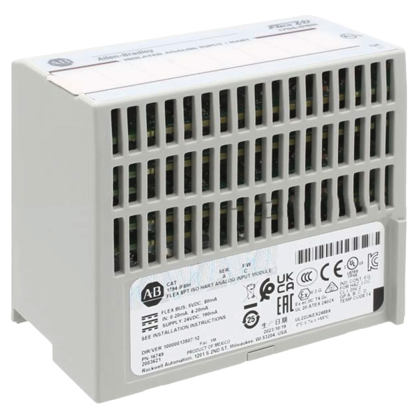 Allen Bradley FLEX I/O Isolated Input HART Analog Module 1794-IF8IH — Модули ввода-вывода