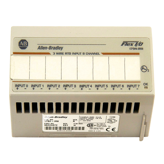 Allen Bradley FLEX Thermocouple Input Module 1794-IR8 — Температура и термопары