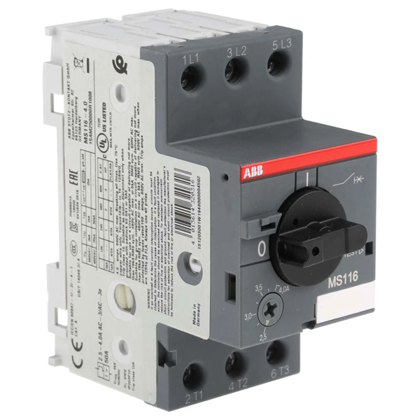 ABB Motor Protection Circuit Breaker 1SAM250000R1008 — Двигатели и сервосистемы