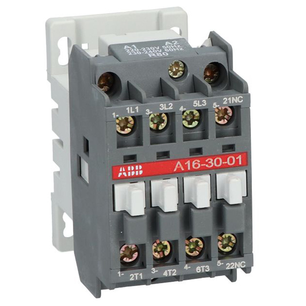 ABB A16-30-01 220-230V 50Hz / 230-240V 60Hz Contactor 1SBL181001R8001 — Промышленные компоненты