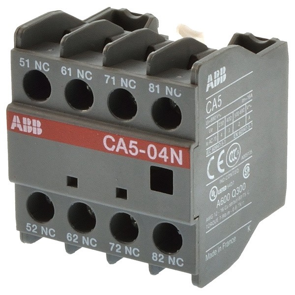 ABB CA5-04N Auxiliary Contact Block 1SBN010040R1204 — Промышленные компоненты