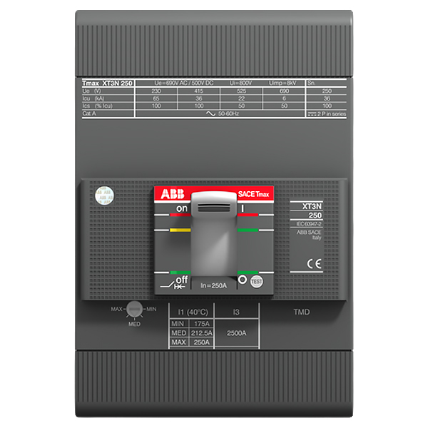 ABB Tmax XT3N 250 Circuit Breaker 1SDA068059R1 — Промышленные компоненты