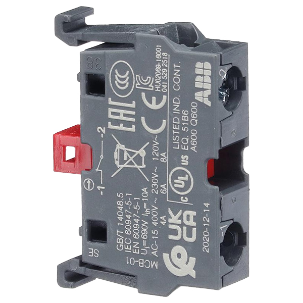 ABB Contact Block 1SFA611610R1010 — Промышленные компоненты