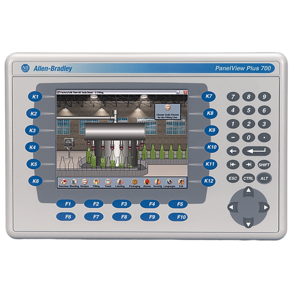 Allen Bradley PanelView Plus 6 700 Terminal 2711P-K7C4A8 — Панели оператора HMI