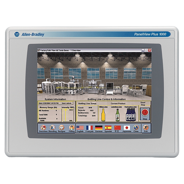 Allen Bradley PanelView Plus 6 Terminal 2711P-T10C4A8 — Панели оператора HMI
