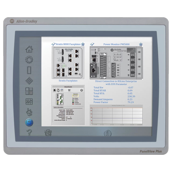 Allen Bradley PanelView Plus 7 Standard Terminal 2711P-T9W21D8S — Панели оператора HMI
