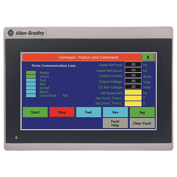 Allen Bradley PanelView 800 Touch Screen 2711R-T7T — Панели оператора HMI