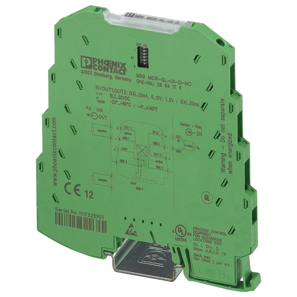 MINI MCR-SL-UI-2I | Phoenix Contact Input Signal Conditioner 2864794 — Модули ввода-вывода