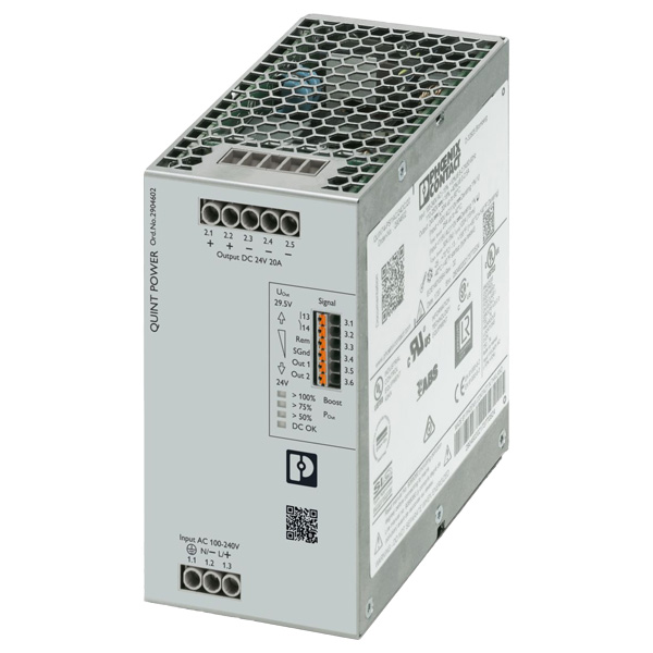 QUINT4-PS/1AC/24DC/20 | Phoenix Contact Power Supply Unit 2904602 — Источники питания