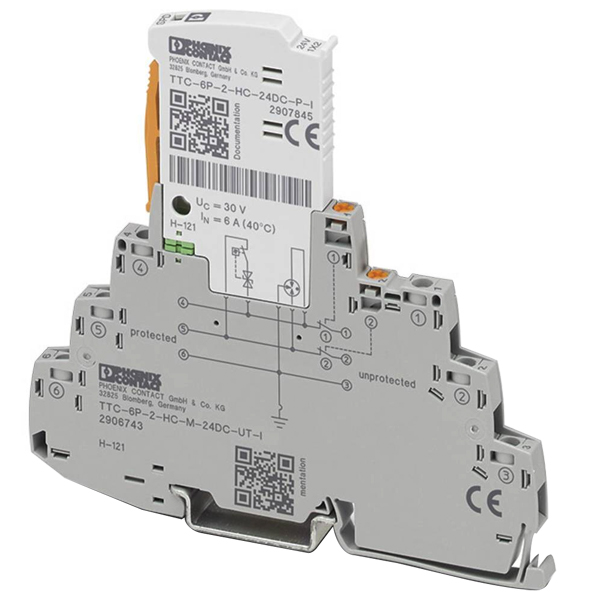 TTC-6P-2-HC-M-24DC-UT-I | Phoenix Contact Surge Protection Device 2906743 — Промышленные компоненты