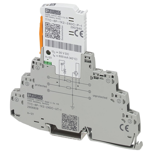 TTC-6P-1X2-24DC-UT-I | Phoenix Contact Surge Protection Device 2906809 — Промышленные компоненты