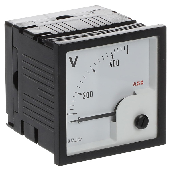 ABB VLM-1-500/72 Analogue Voltmeter 2CSG112220R4001 — Измерительные приборы