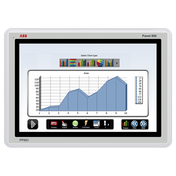 ABB PP883 Touchscreen Panel 3BSE092979R1 — Панели оператора HMI