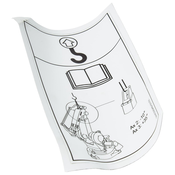 ABB Instruction Plate 3HAC025469-001 — Промышленные компоненты