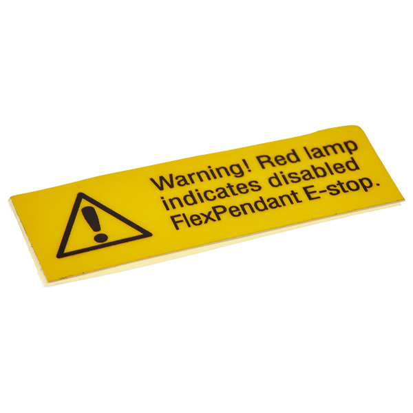ABB Warning Label 3HAC026278-001 — Промышленные компоненты
