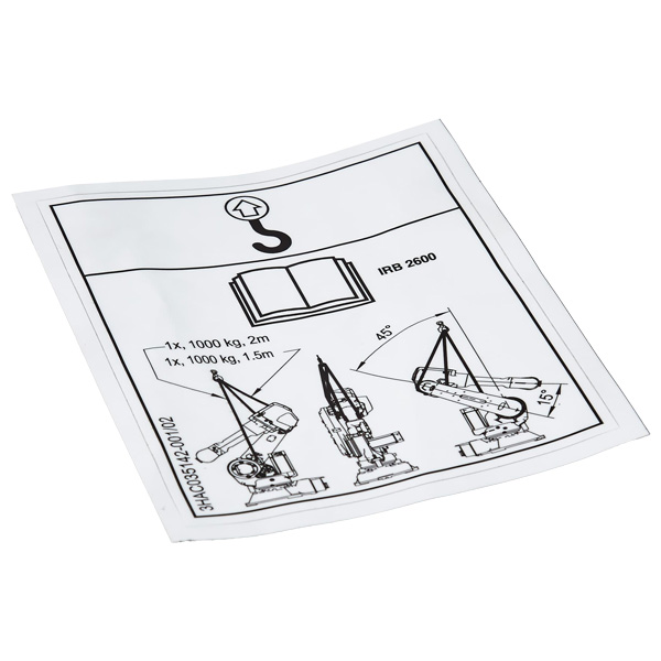ABB Instruction Plate 3HAC035142-001 — Промышленные компоненты