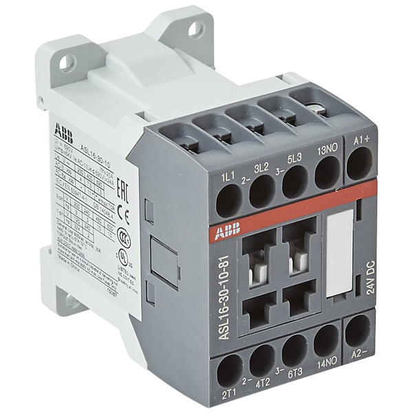 ABB Contactor ASL16-30-10 DC24V 3HAC037700-001 — Промышленные компоненты