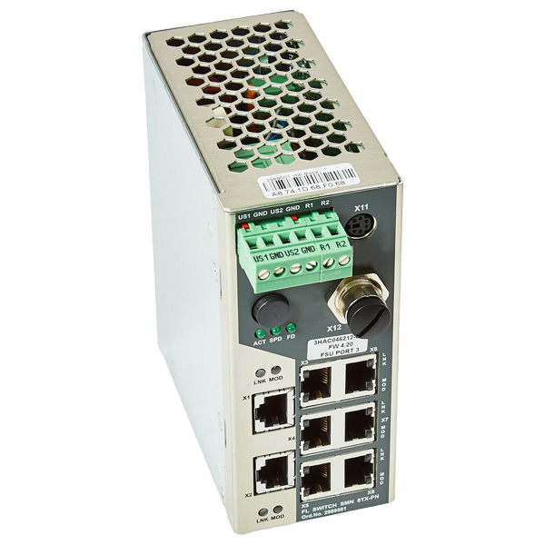 ABB Ethernet Switch 8p 3HAC046212-001 — Промышленные сети